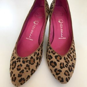 Jeffrey Campbell leopard print pumps